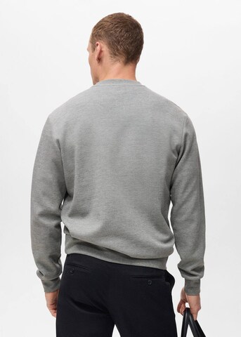 MANGO MAN Sweatshirt 'Nola' in Grau