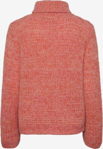 PIECES Sweater 'Nona' in Orange