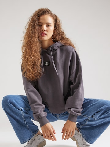 Calvin Klein Jeans - Sudadera en gris: frente