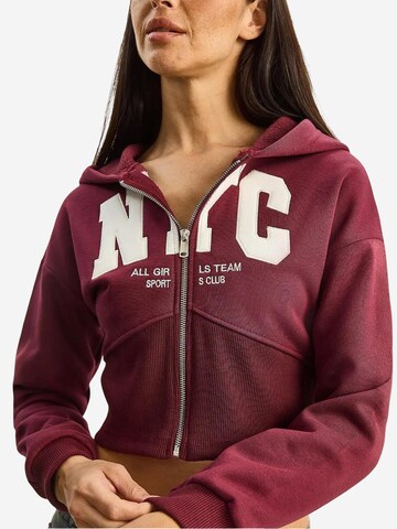 Giacca di felpa di Bianco Lucci in rosso