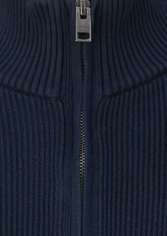 s.Oliver Men Big Sizes Sweater in Blue: front
