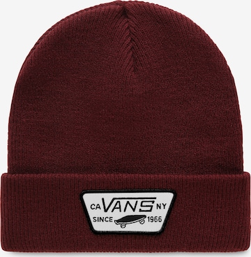 VANS - Gorra 'Milford' en rojo: frente