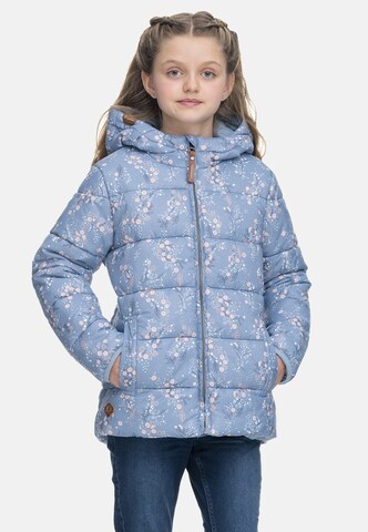 Ragwear Winter Jacket 'Roxanka' in Blue: front