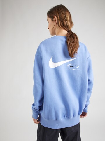 Nike Sportswear Majica 'PHOENIX FLEECE' | modra barva