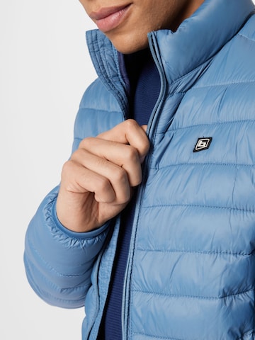 BLEND Winter Jacket in Blue