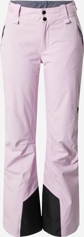 PEAK PERFORMANCE Regular Workout Pants in Purple: front