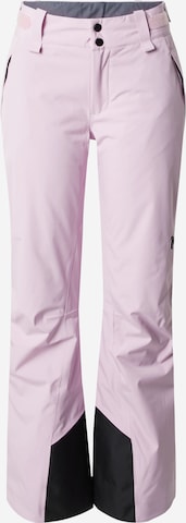 Regular Pantalon de sport PEAK PERFORMANCE en violet : devant