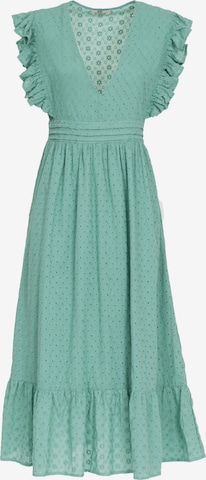 mėlyna Influencer Suknelė ' Sangalo': priekis