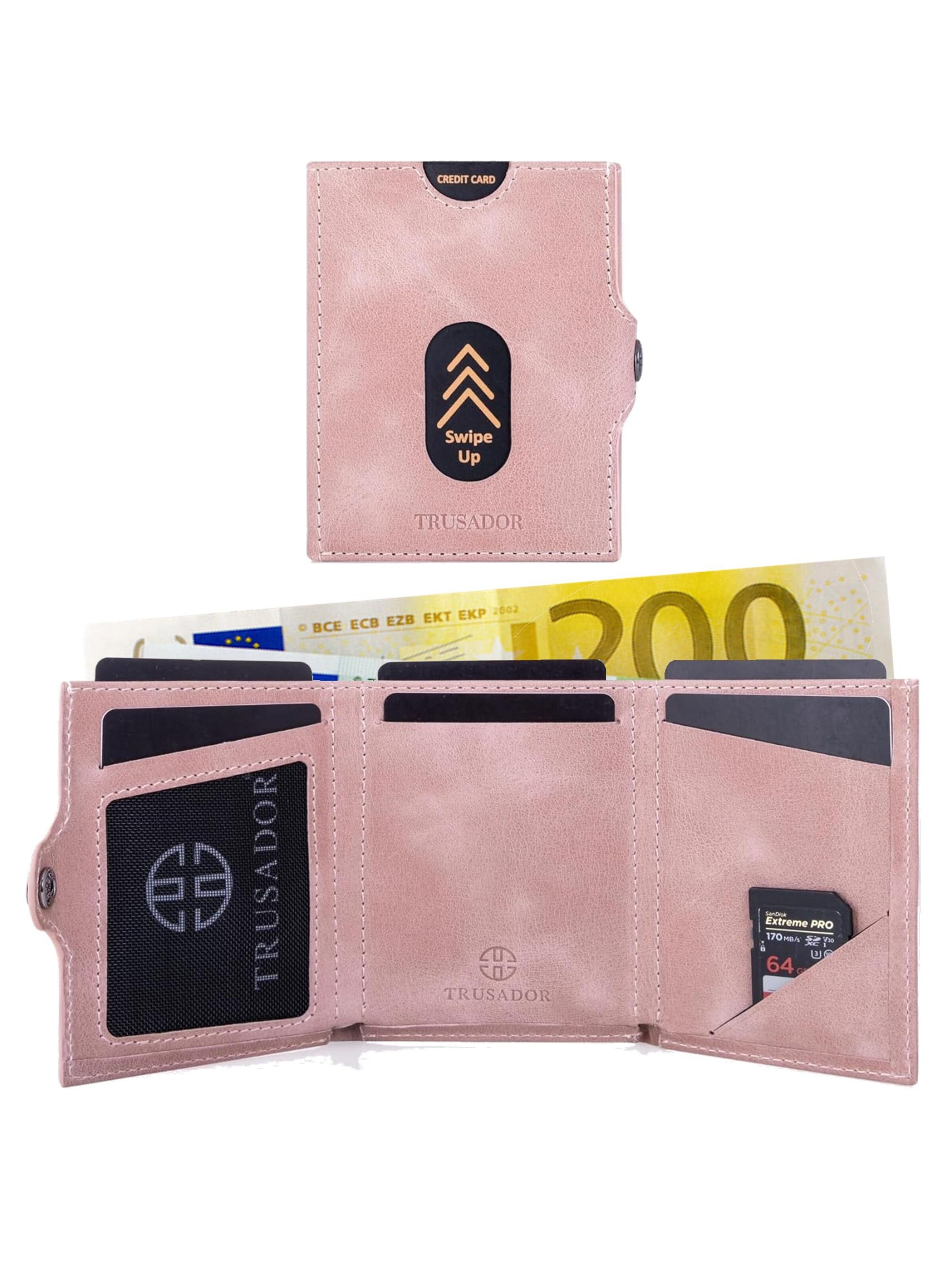 Trusador Wallet 'Valencia' in Pink