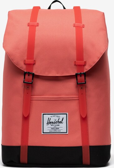 Herschel Backpack 'Retreat' in Coral / Red / Black / White, Item view