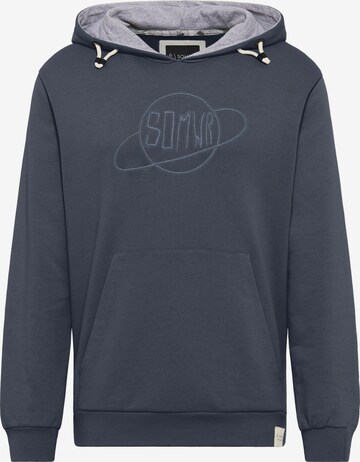 SOMWR Sweatshirt 'Sustain the Planet' in Blue: front