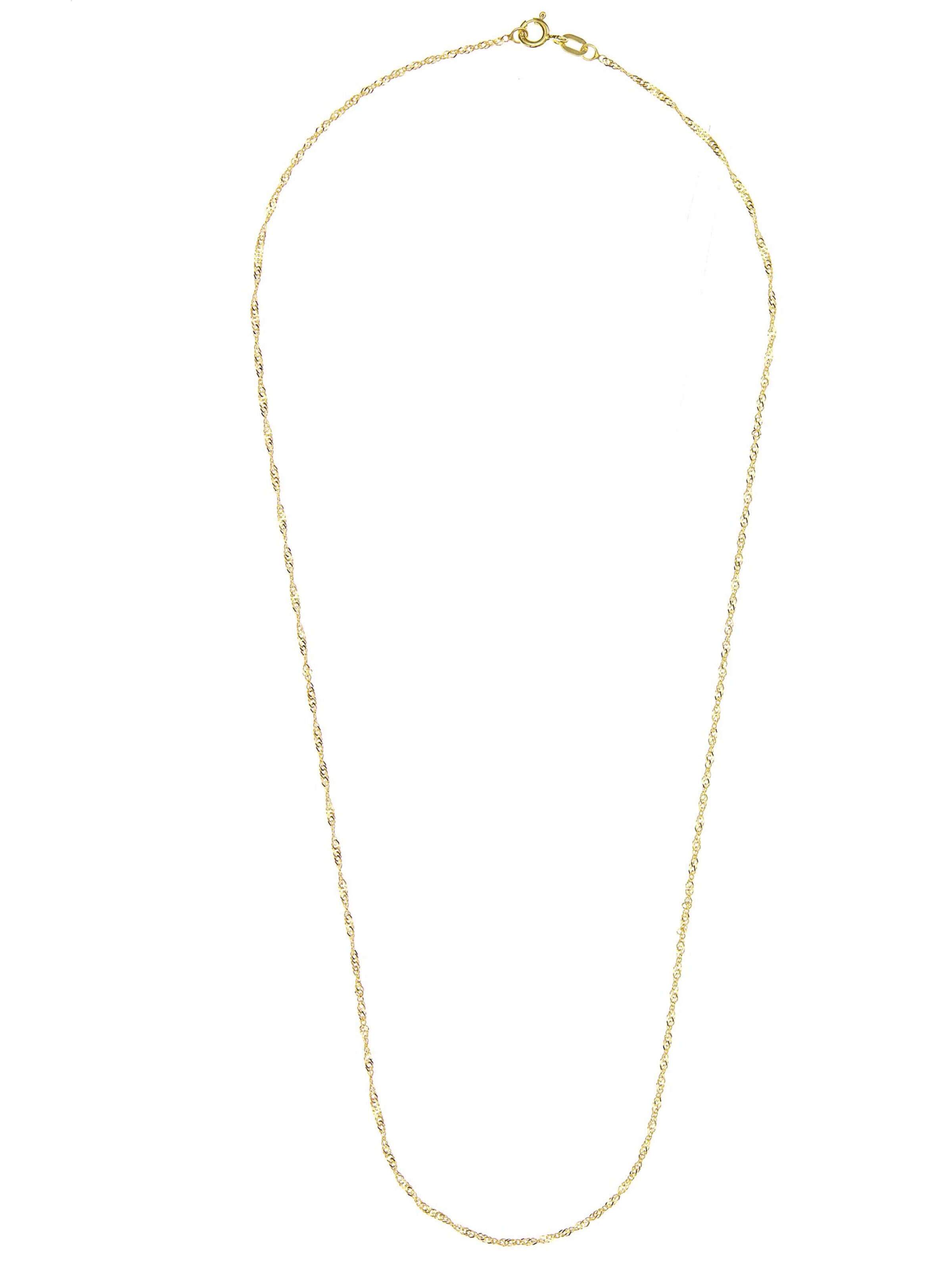FAVS Necklace in Gold: front