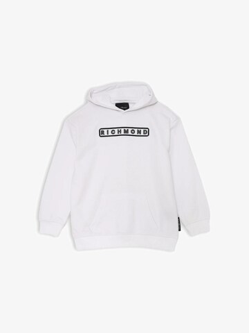 John Richmond Sweatshirt in Weiß: Vorderseite
