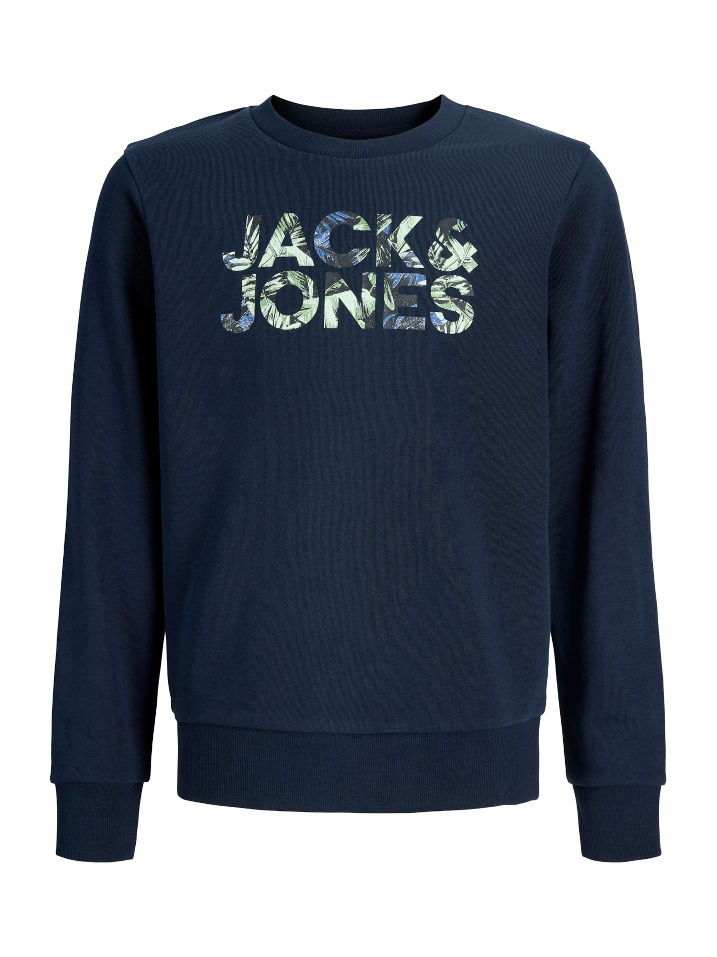 Jack & Jones Junior Tréning póló 'JJEJeff' - kék: elől