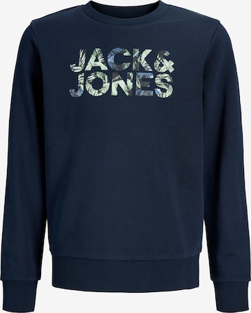 mėlyna Jack & Jones Junior Megztinis be užsegimo 'JJEJeff': priekis