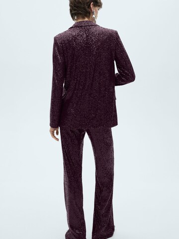 MANGO Blazer 'Xjupiter' in Red