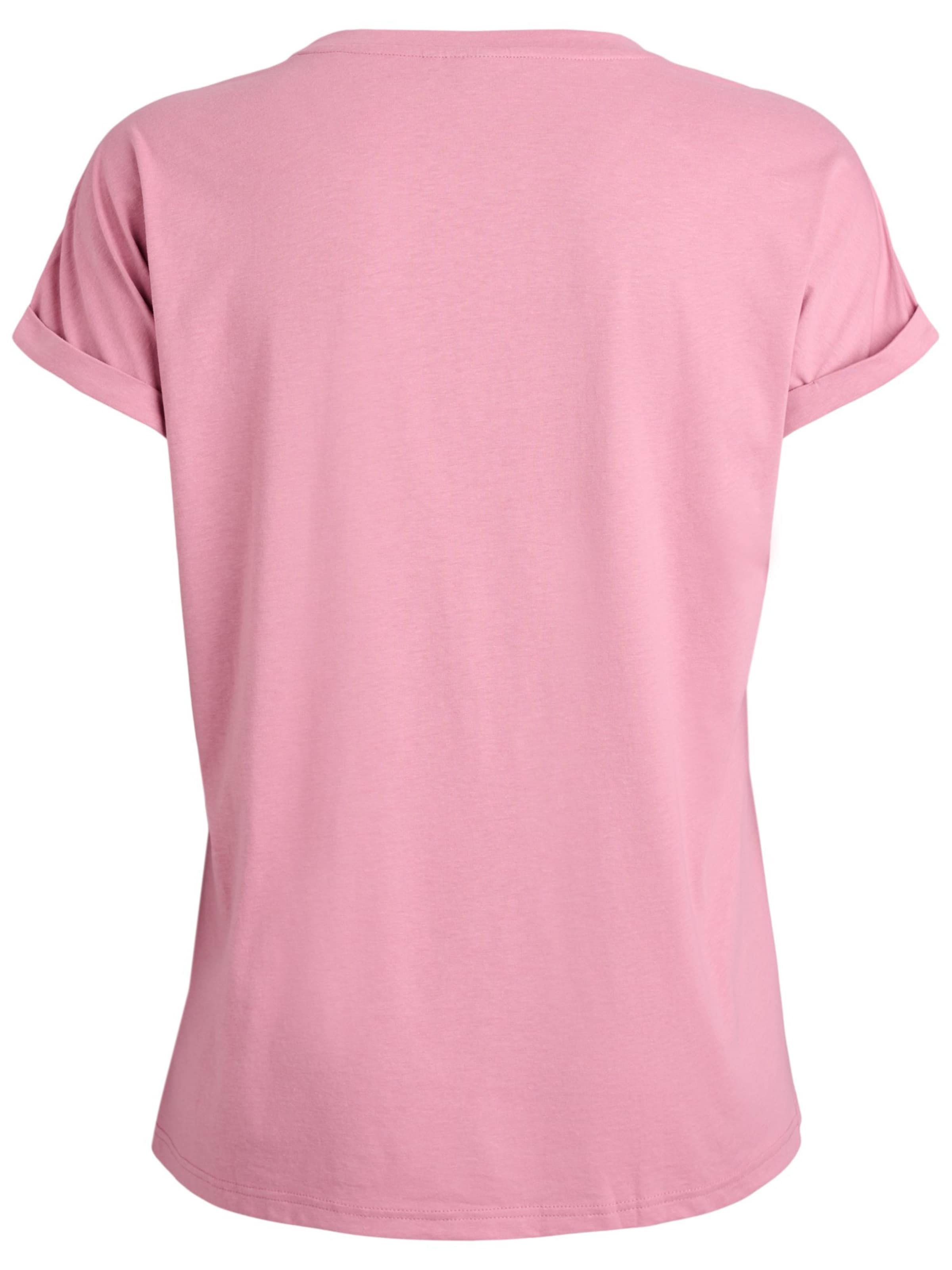 Zizzi Shirt 'Mkatja' in Pink