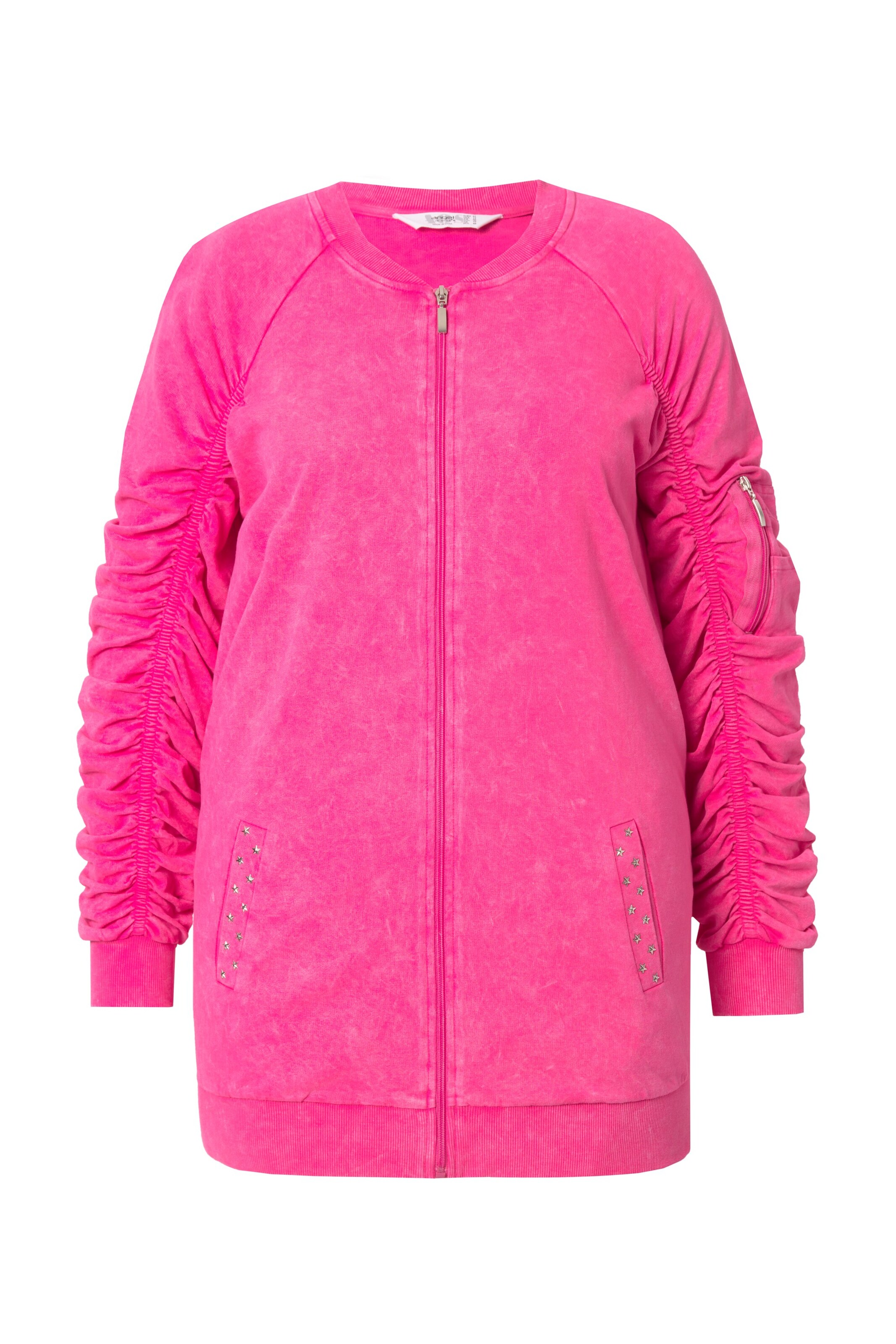 Angel of Style Sweatvest in Roze: voorkant