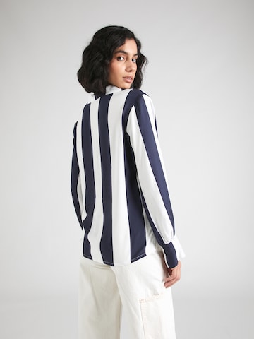 Key Largo Blouse 'REFEREE' in Blauw