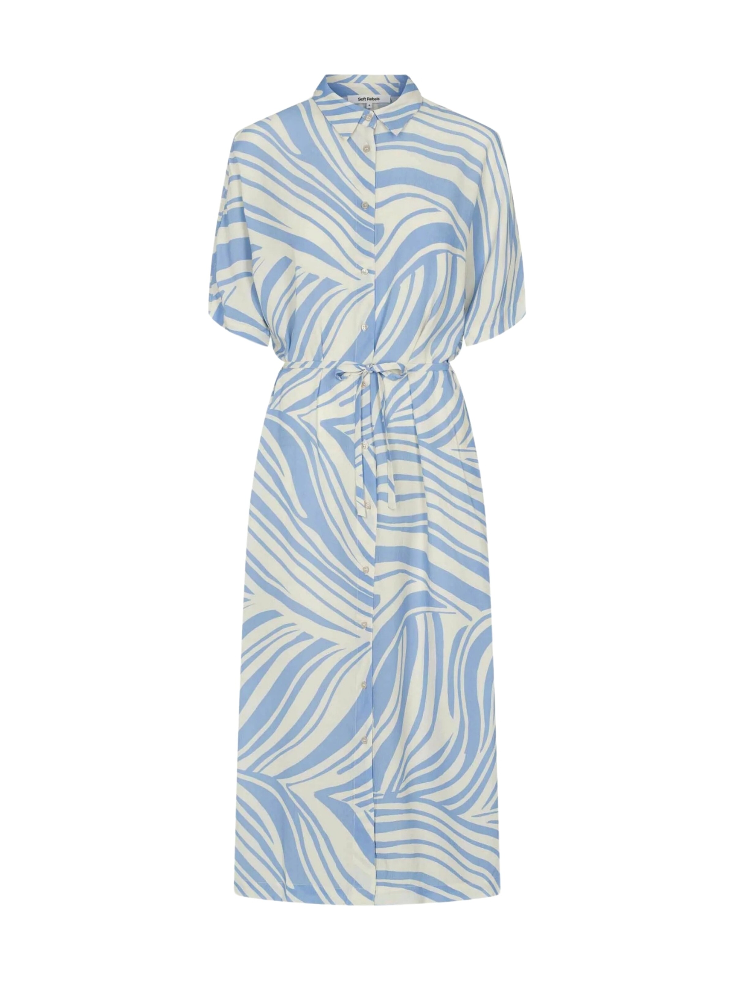 Soft Rebels Mekko 'Billy' värissä sininen: etupuoli