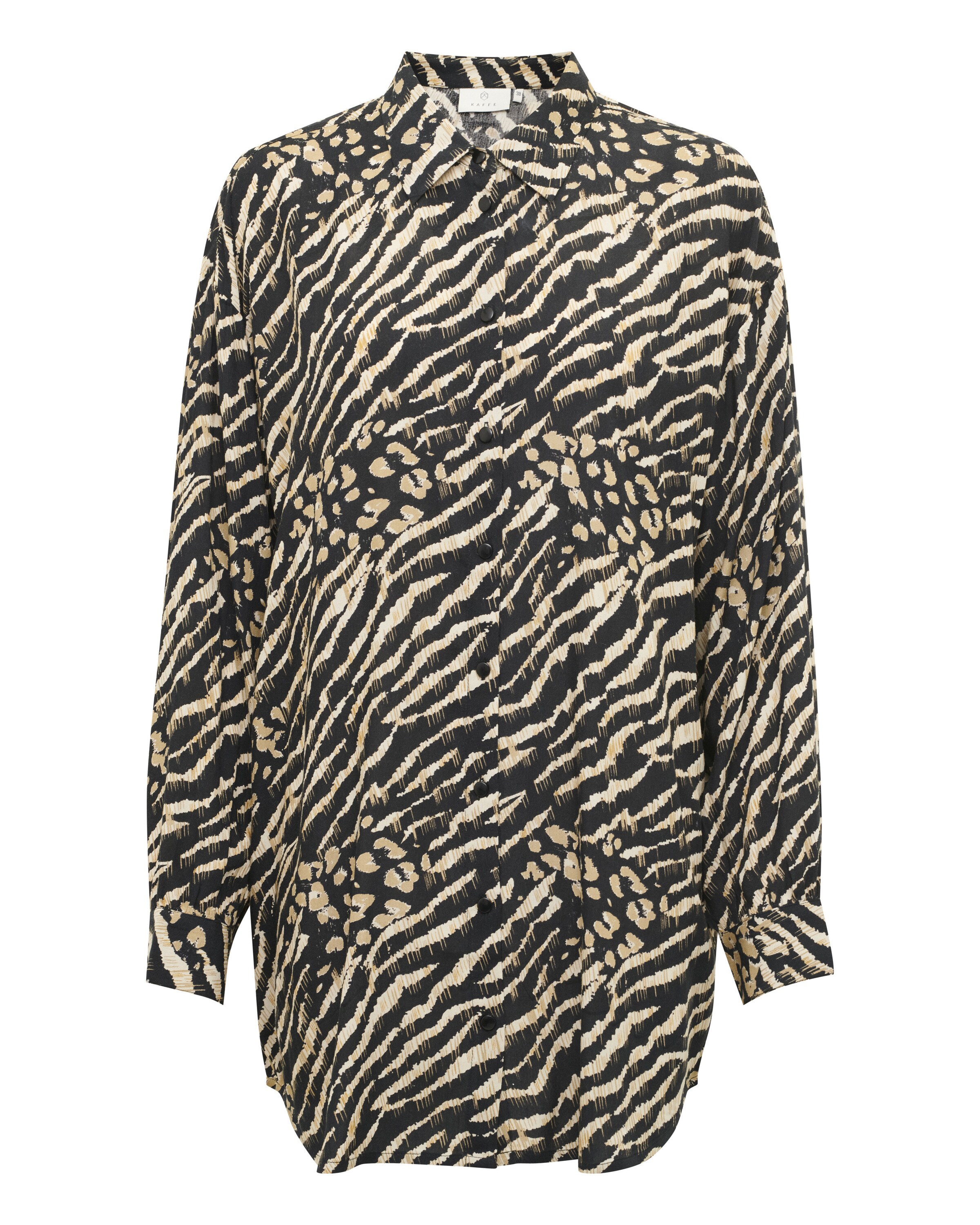 Kaffe Bluse 'KADitte' in Schwarz: Vorderseite