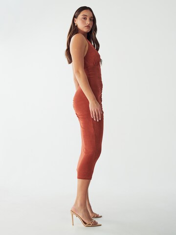 BWLDR Dress 'LIZETTE' in Brown