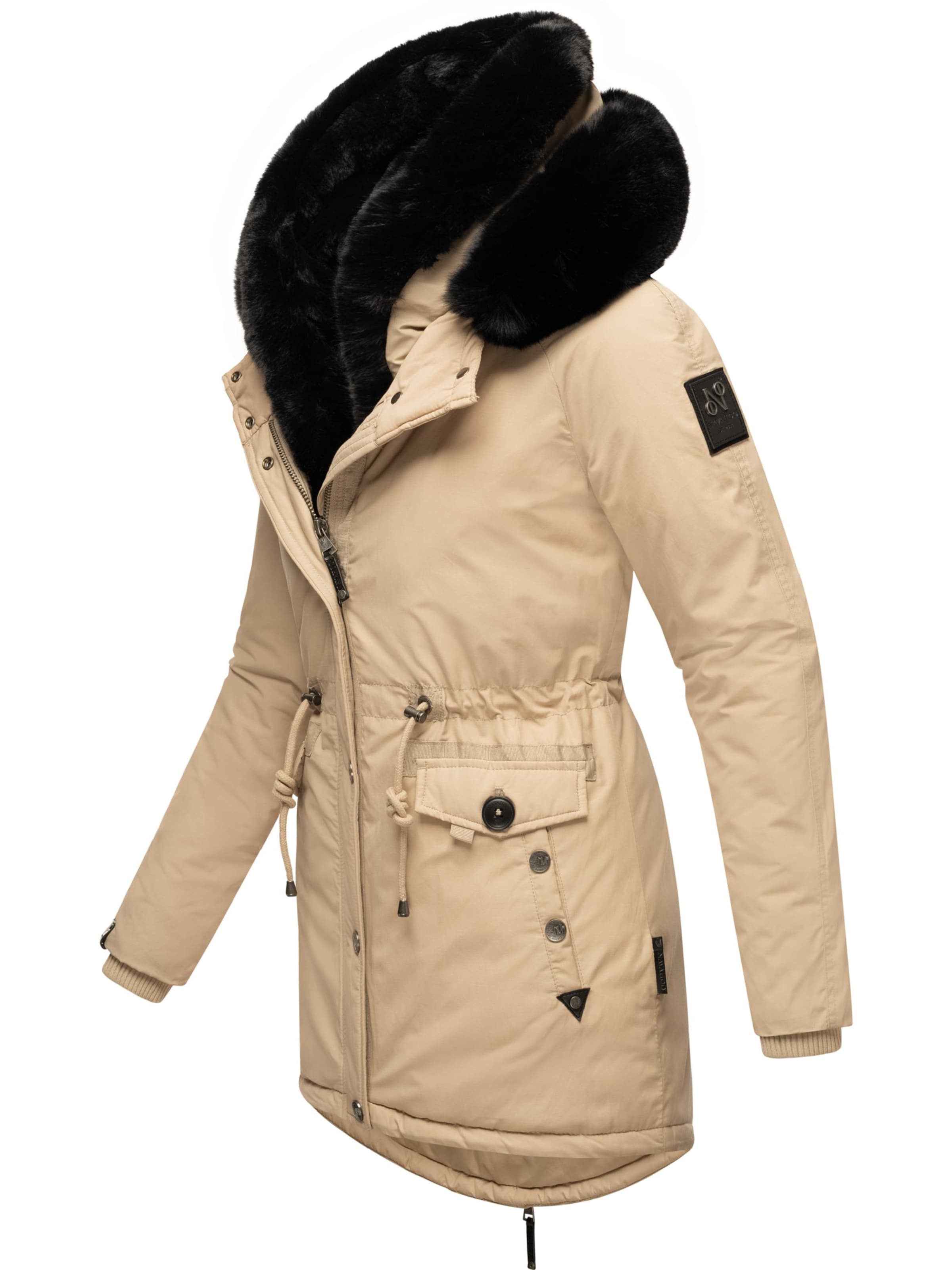 Parka invernale 'Sweety Deluxe' di NAVAHOO in beige