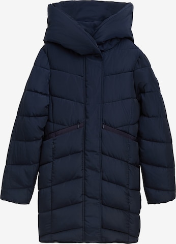 TOM TAILOR Wintermantel in Blauw: voorkant