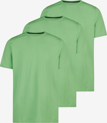 redmond Shirt 'Basic' in Grün: Vorderseite