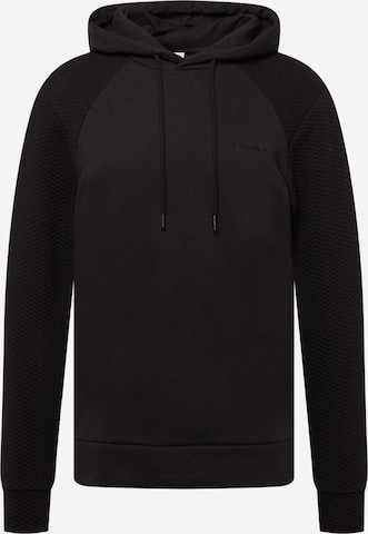 JACK & JONES Sweatshirt 'STAPLE' in Schwarz: predná strana