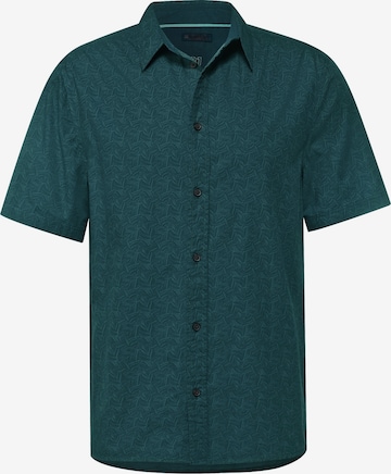 Street One MEN Regular fit Button Up Shirt in Green: front