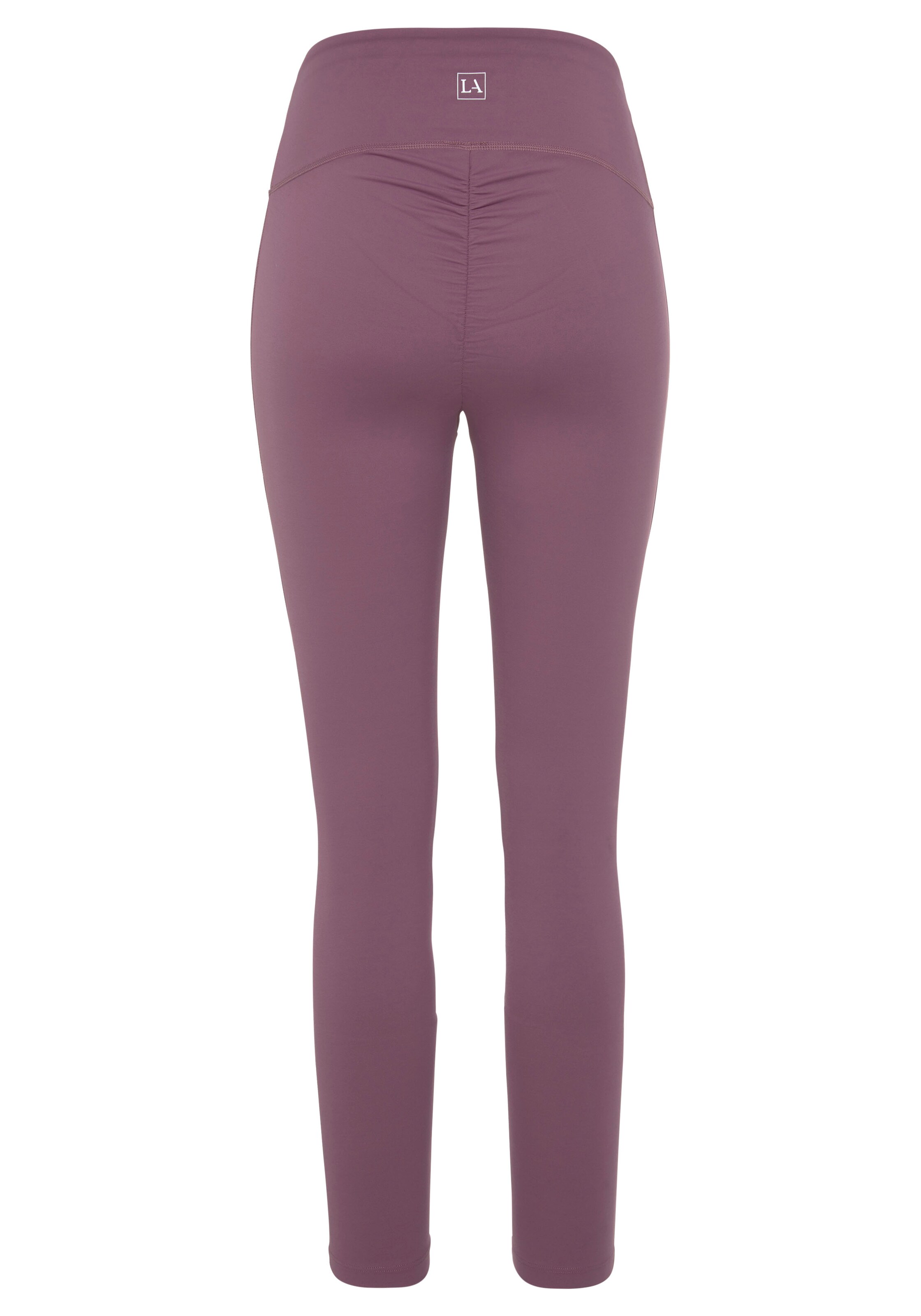 LASCANA ACTIVE Skinny Παντελόνι φόρμας σε λιλά