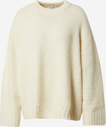 Pull-over 'Wilhelmina' EDITED en beige : devant