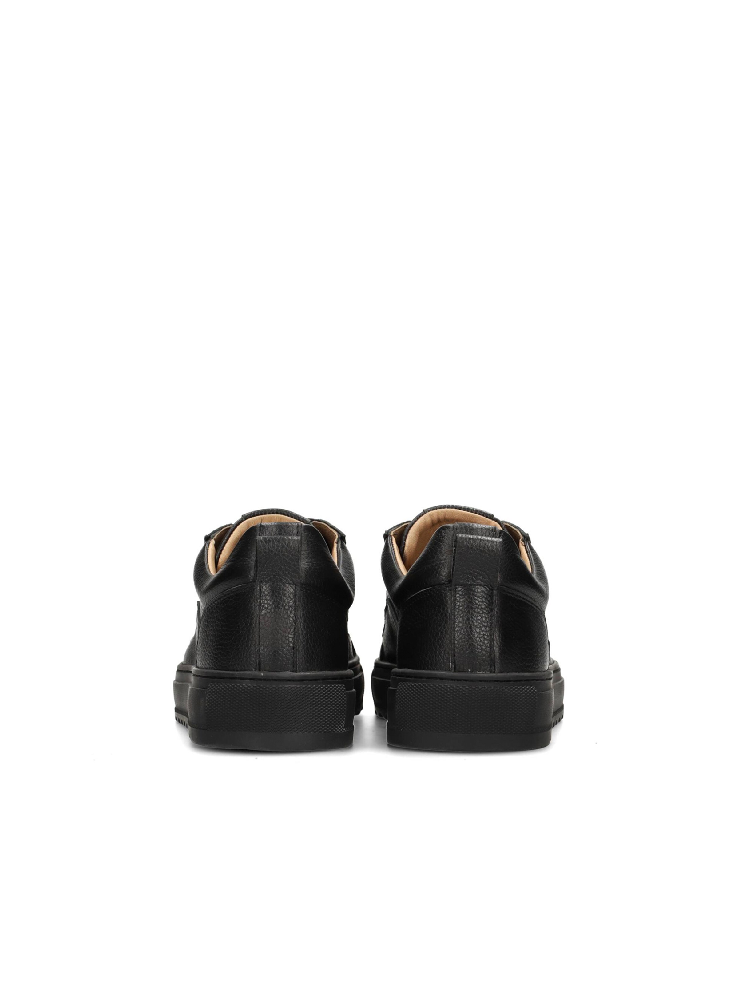 PS Poelman Platform trainers 'Nigel' in Black