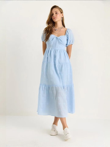 Bianco Lucci Zomerjurk in Blauw: voorkant