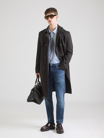 HUGO Slimfit Farkut värissä sininen