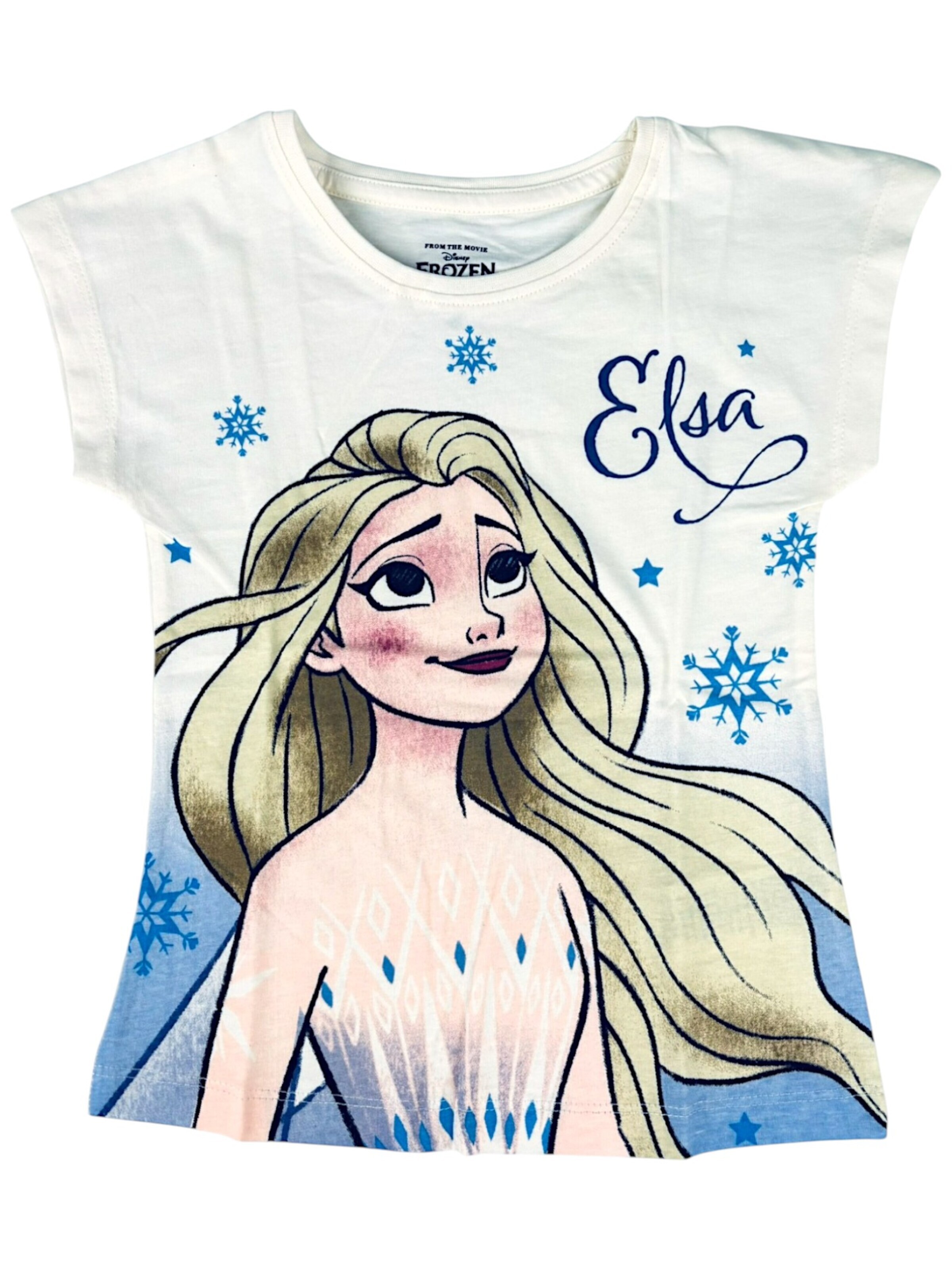 Disney Frozen Shirt 'Disney Frozen T-Shirt' in Beige: front