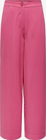 Wide Leg Pantalon 'Vincent' JDY en rose : devant