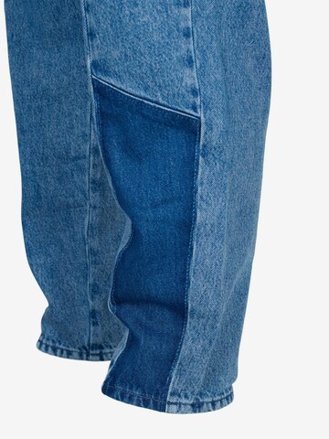 Zizzi Tapered Jeans 'Mille' i blå