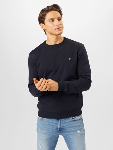 FARAH Sweatshirt in Blue: front