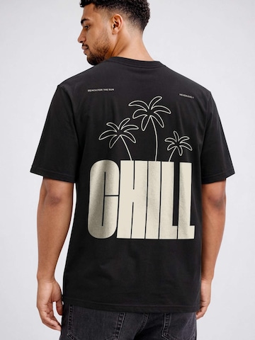 Neverless Shirt 'Chill'‌‌‌‌ in Schwarz