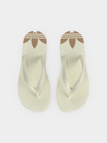 ADIDAS ORIGINALS - Chinelos de dedo 'Adi Sun' em branco