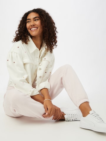 Comfort Studio by Catwalk Junkie Tapered Broek 'EASY GOING' in Lila