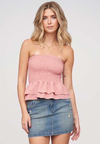 Top di Cloud5ive in rosa: frontale