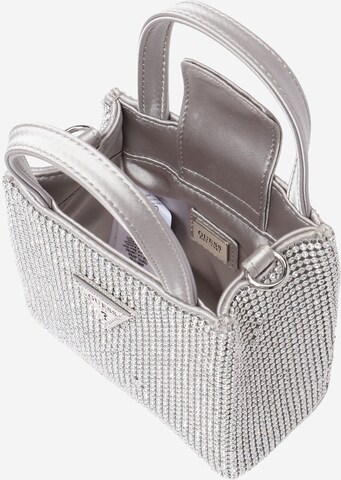 GUESS Handtasche 'LUA' in Silber