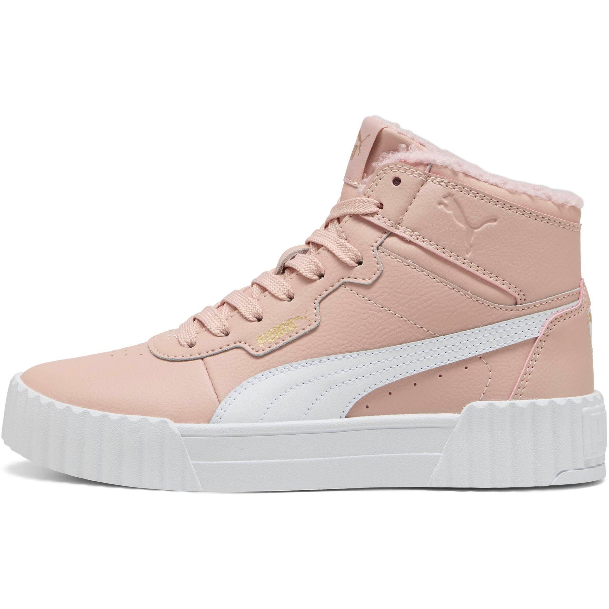 PUMA Sneakers 'Carina 3.0 Mid WTR Jr' in Pink: front