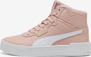 PUMA Sneakers 'Carina 3.0 Mid WTR Jr' in Pink: front