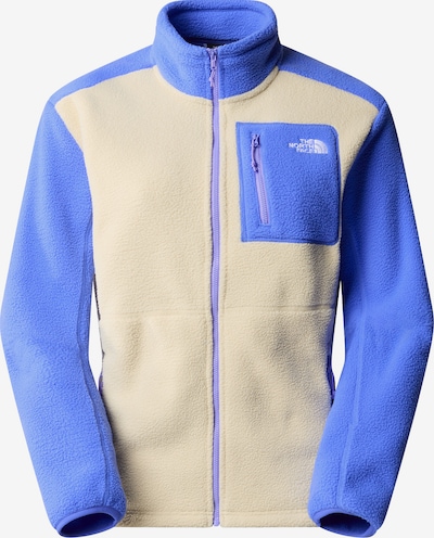 THE NORTH FACE Fleecejacke  'YUMIORI ' in beige / blau / weiß, Produktansicht