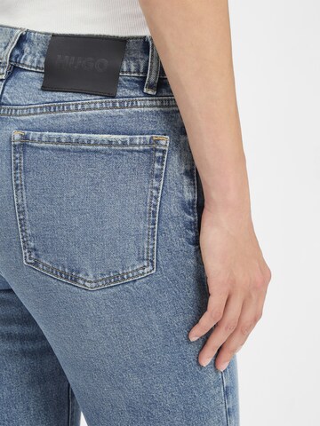 HUGO Flared Jeans 'Asmalla' in Blue