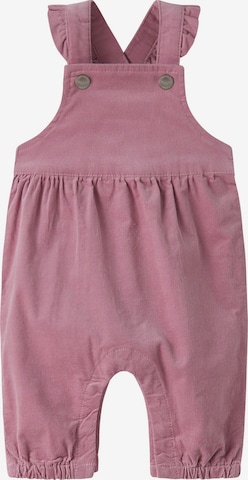 Baggy Pantaloni con pettorina 'NBFELIN' di NAME IT in rosa: frontale